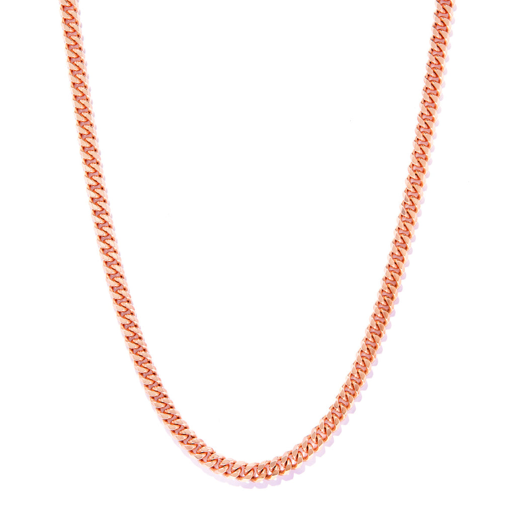 Cuban Chain Rose Gold – RankinsJewellers