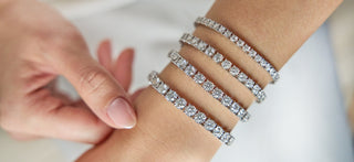 Ladies Tennis Bracelets
