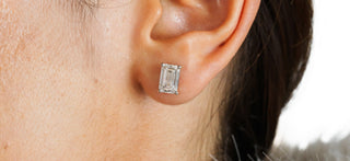Ladies Lab Grown Earrings