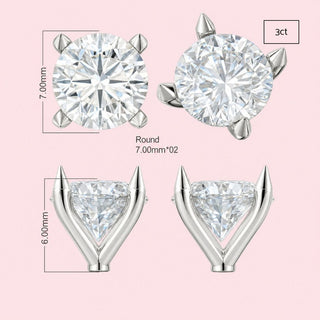 Luxe 11 Solitaire Earrings