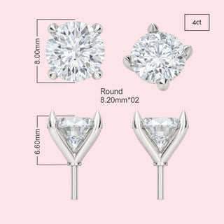 Luxe 11 Solitaire Earrings