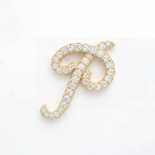 Diamond Italic Initial
