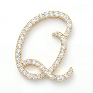 Diamond Italic Initial