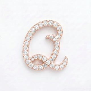 Diamond Italic Initial