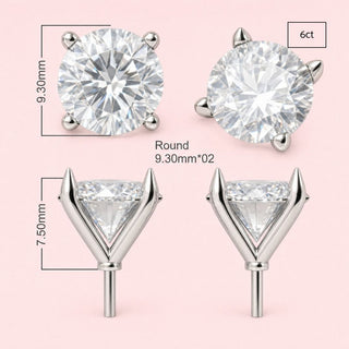 Luxe 11 Solitaire Earrings