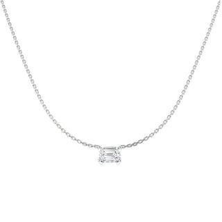 Emerald Diamond Necklace