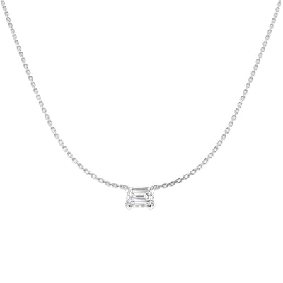 Emerald Diamond Necklace