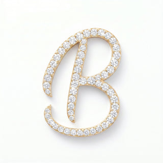 Diamond Italic Initial