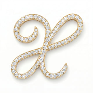 Diamond Italic Initial