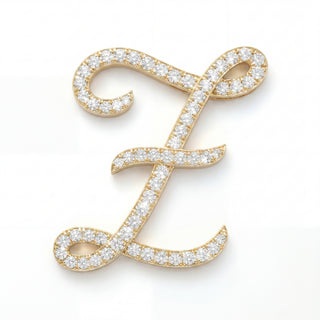 Diamond Italic Initial