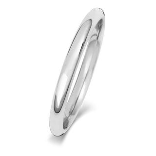 Court-Shape Wedding Band