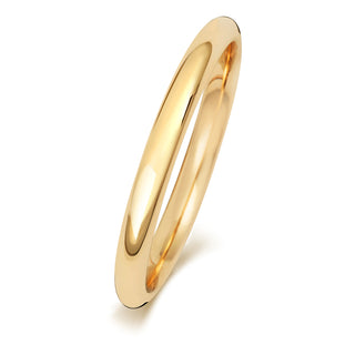 Court-Shape Wedding Band