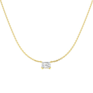 Emerald Diamond Necklace