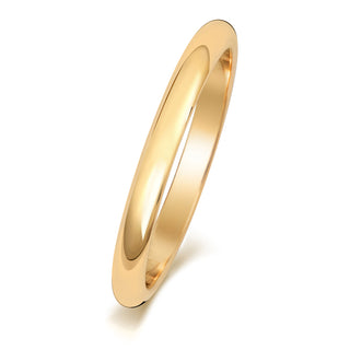 D-Shape Wedding Band