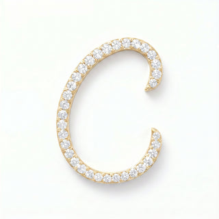 Diamond Italic Initial