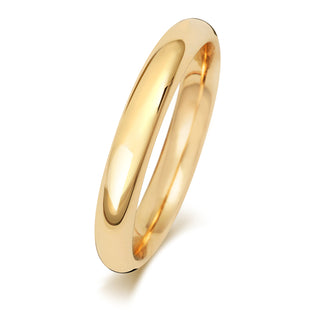 Court-Shape Wedding Band