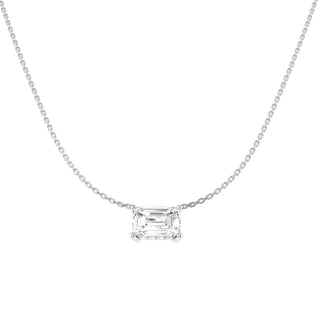 Emerald Diamond Necklace