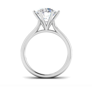High 6-Claw Solitaire Ring