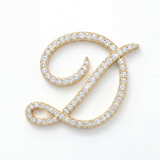 Diamond Italic Initial