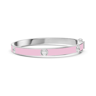 Baby Candy Pink Screw Bangle