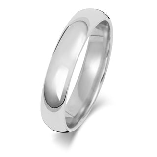 Court-Shape Wedding Band