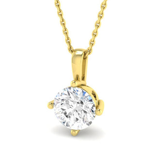 Luxe 11 Diamond Round Pendant