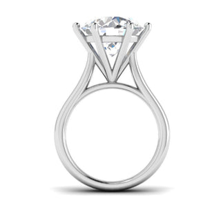 High 6-Claw Solitaire Ring