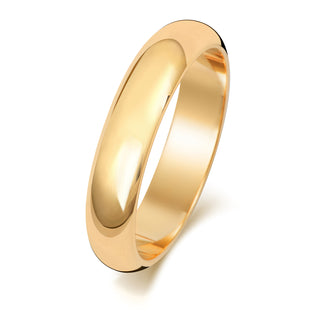 D-Shape Wedding Band