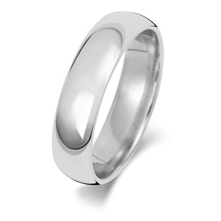 Court-Shape Wedding Band