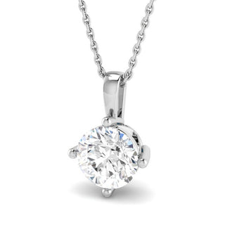 Luxe 11 Diamond Round Pendant