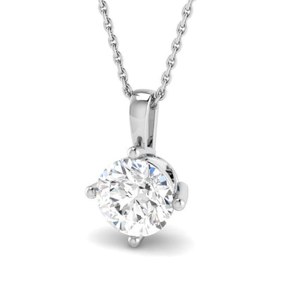 Luxe 11 Diamond Round Pendant