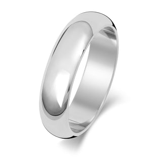 D-Shape Wedding Band