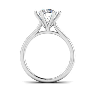 6-Claw Solitaire Ring