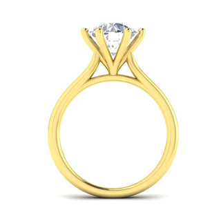 6-Claw Solitaire Ring