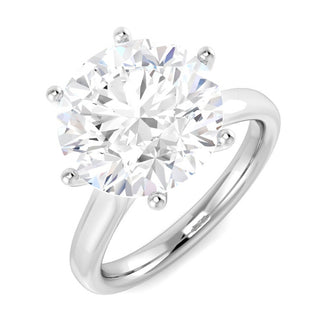 6-Claw Solitaire Ring