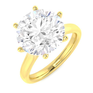 6-Claw Solitaire Ring