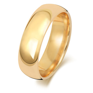 Court-Shape Wedding Band