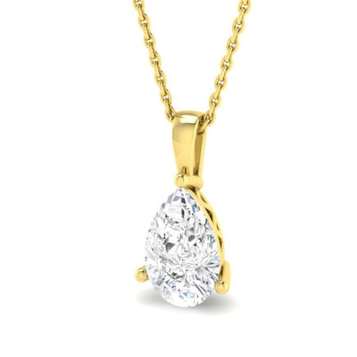 Luxe 11 Diamond Pear Pendant