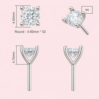 Luxe 11 Solitaire Earrings