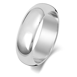 D-Shape Wedding Band