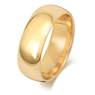 Court-Shape Wedding Band