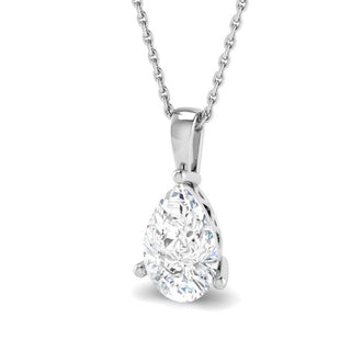 Luxe 11 Diamond Pear Pendant