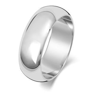 D-Shape Wedding Band