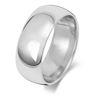 Court-Shape Wedding Band