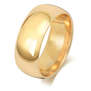 Court-Shape Wedding Band