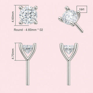 Luxe 11 Solitaire Earrings