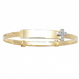 Baby Cross Expandable Bangle