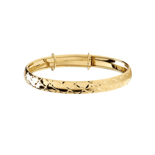 Baby Crosscut Expandable Bangle