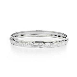 Baby & Kids Ocean Carved Bangle