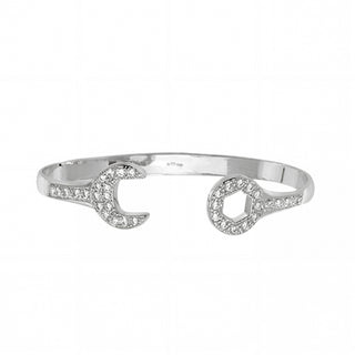 Baby Diamond Spanner Bangle